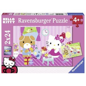 Ravensburger (09101) - "Hello Kitty" - 24 pieces puzzle