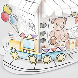 Cubic Fun (P693h) - "Toy House" - 18 pieces puzzle