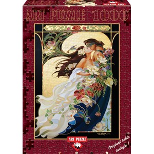 Art Puzzle (4331) - "Romantic Couple" - 1000 pieces puzzle