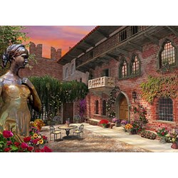Clementoni (08007) - Dominic Davison: "Romantic Italy" - 1000 pieces puzzle
