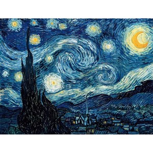 Puzzle Michele Wilson (A848-350) - Vincent van Gogh: "Starry Night" - 350 pieces puzzle