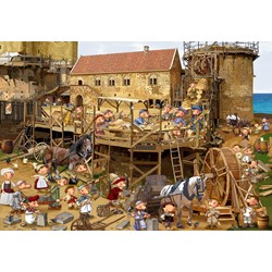 Grafika Kids (00871) - François Ruyer: "Castle" - 100 pieces puzzle