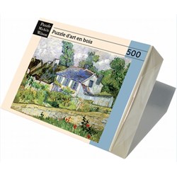 Puzzle Michele Wilson (A218-500) - Vincent van Gogh: "House in Auvers" - 500 pieces puzzle