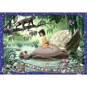Ravensburger (19744) - "The Jungle Book" - 1000 pieces puzzle