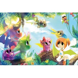 Schmidt Spiele (56114) - "7 1/2 dragons" - 48 pieces puzzle