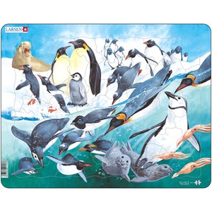 Larsen (FH7) - "Penguins" - 50 pieces puzzle