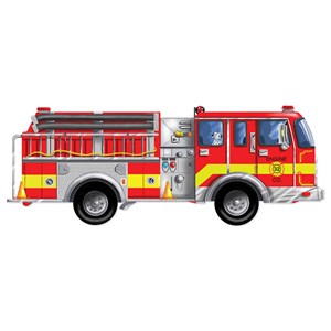 Melissa and Doug (436) - "Giant Fire Truck" - 24 pieces puzzle