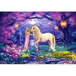 Castorland (C-103614) - "Unicorn Garden" - 1000 pieces puzzle