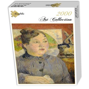 Grafika (01844) - Paul Gauguin: "Madame Alexandre Kohler, 1887-1888" - 2000 pieces puzzle