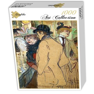 Grafika (01992) - Henri de Toulouse-Lautrec: "Alfred la Guigne, 1894" - 1000 pieces puzzle