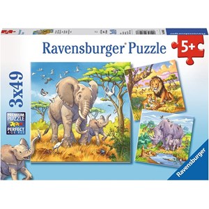 Ravensburger (08003) - "Wild Giant" - 49 pieces puzzle