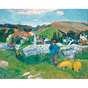 Puzzle Michele Wilson (A462-500) - Paul Gauguin: "Le Porcher" - 500 pieces puzzle