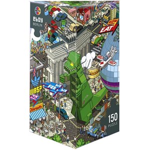 Heye (29480) - eBoy: "Berlin" - 150 pieces puzzle