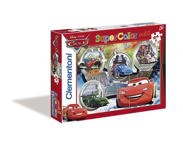 Clementoni (24432) - "Cars" - 24 pieces puzzle