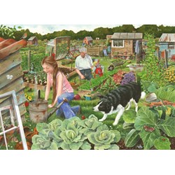 The House of Puzzles (4012) - "Helping Grandad" - 1000 pieces puzzle