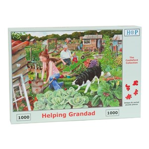 The House of Puzzles (4012) - "Helping Grandad" - 1000 pieces puzzle