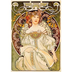 D-Toys (66930-MU01) - Alphonse Mucha: "Daydream" - 1000 pieces puzzle