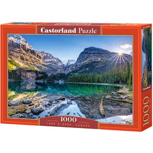 Castorland (C-103638) - "Lake O'Hara, Canada" - 1000 pieces puzzle