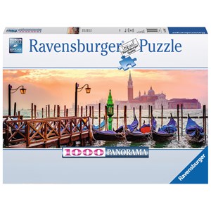 Ravensburger (15082) - "Gondolas in Venice" - 1000 pieces puzzle