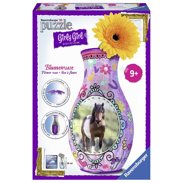 Ravensburger (12052) - "Flower Vase" - 216 pieces puzzle