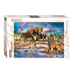 Step Puzzle (79090) - "Savanna" - 1000 pieces puzzle