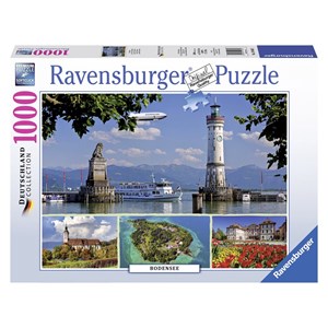 Ravensburger (19460) - "Lake Constance, Germany" - 1000 pieces puzzle