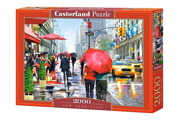 Castorland (C-200542) - Richard Macneil: "New York Cafe" - 2000 pieces puzzle