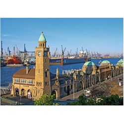 Ravensburger (19457) - "Hamburg" - 1000 pieces puzzle