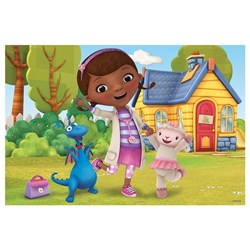 Trefl (17261) - "Doc McStuffins" - 60 pieces puzzle