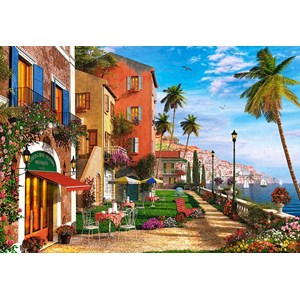 Castorland (C-151592) - Dominic Davison: "Themed Terrace" - 1500 pieces puzzle