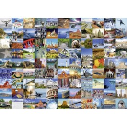 Ravensburger (19709) - "99 Beautiful Places USA/Canada" - 1000 pieces puzzle