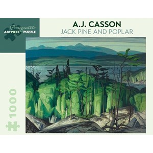 Pomegranate (AA849) - A.J. Casson: "Jack Pine And Poplar" - 1000 pieces puzzle