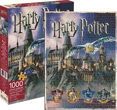 Aquarius (65252) - "Harry Potter - Hogwarts" - 1000 pieces puzzle