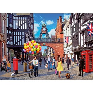 Gibsons (G7074) - Steve Read: "Chester" - 1000 pieces puzzle