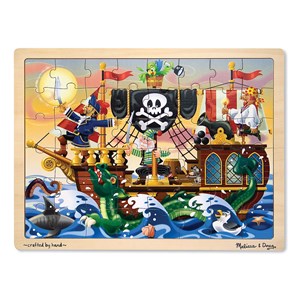 Melissa and Doug (3800) - "Pirate Adventure" - 48 pieces puzzle