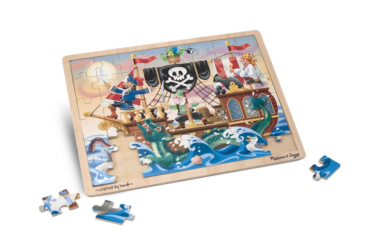 Melissa and Doug 3800 Pirate Adventure 48 pieces puzzle