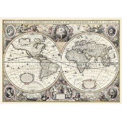 Ravensburger (19931) - "Antique World Map" - 1200 pieces puzzle