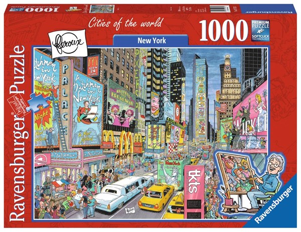 Ravensburger (19787) - "New York" - 1000 pieces puzzle