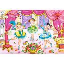 Castorland (B-06687) - "The little ballerinas" - 60 pieces puzzle