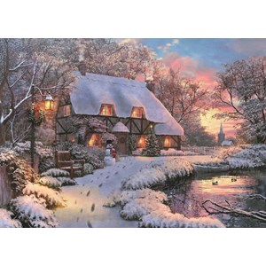 Falcon (11133) - Dominic Davison: "The Poet's Cottage" - 1000 pieces puzzle