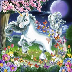 Ravensburger (09367) - "World of mythical creatures" - 49 pieces puzzle