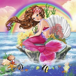 Ravensburger (09367) - "World of mythical creatures" - 49 pieces puzzle