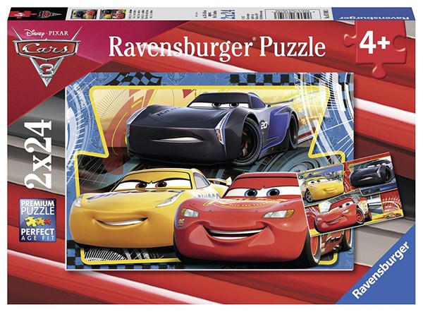 Ravensburger (07810) - "Cars 3" - 24 pieces puzzle