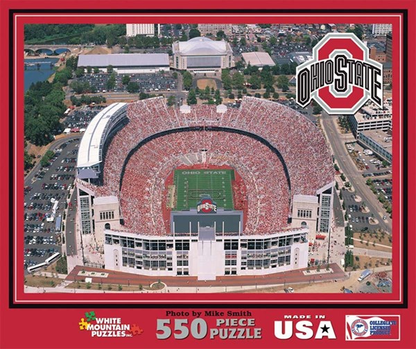 White Mountain (501) - "Ohio State Stadium, USA" - 550 pieces puzzle