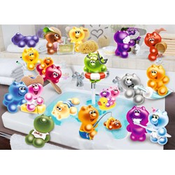 Ravensburger (15967) - "In the Bathroom" - 1000 pieces puzzle