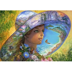 Grafika (T-00020) - Josephine Wall: "Hat of Timeless Places" - 1000 pieces puzzle