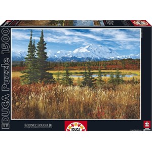 Educa (16008) - Rodney Lough Jr.: "Denali National Park" - 1500 pieces puzzle