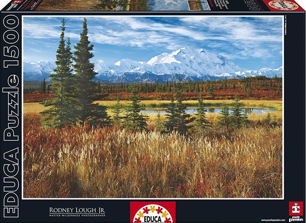 Educa (16008) - Rodney Lough Jr.: "Denali National Park" - 1500 pieces puzzle
