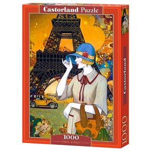 Castorland (C-103591) - Helena Lam: "Paris Street" - 1000 pieces puzzle