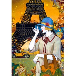 Castorland (C-103591) - Helena Lam: "Paris Street" - 1000 pieces puzzle